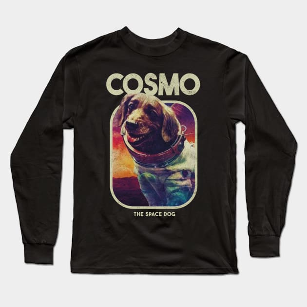 Cosmo - guardians of the galaxy Long Sleeve T-Shirt by GW ART Ilustration